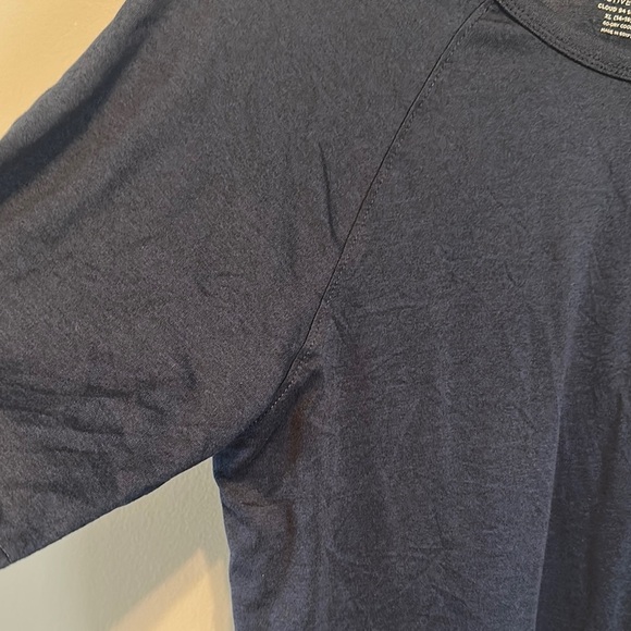 Old Navy Blue Crew Neck Short Sleeve Tee Cloud 94 soft fit - Picture 5 of 7
